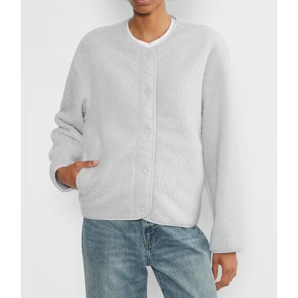 Aritizia Wilfred Sherpa Pastoral Liner Jacket Size Medium - Picture 3 of 10